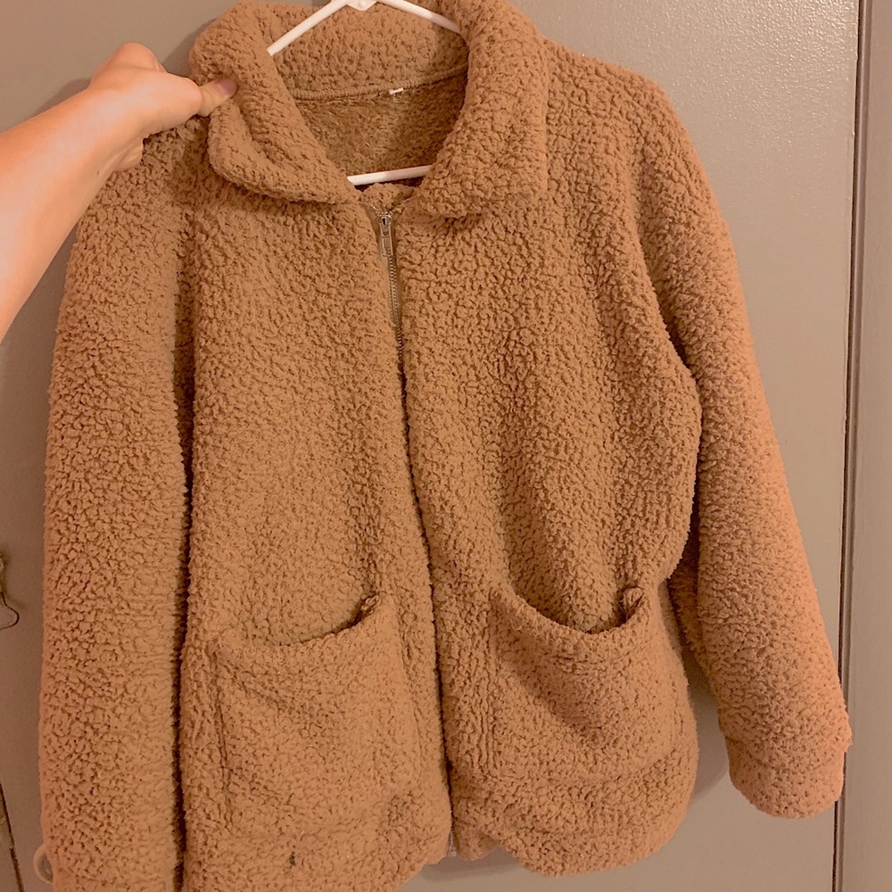 fluffy fall/winter jacket
